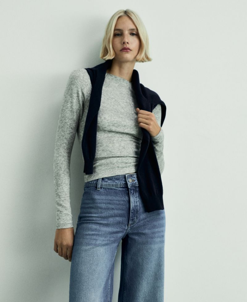 Women's Catherin Culotte High-Rise Jeans
