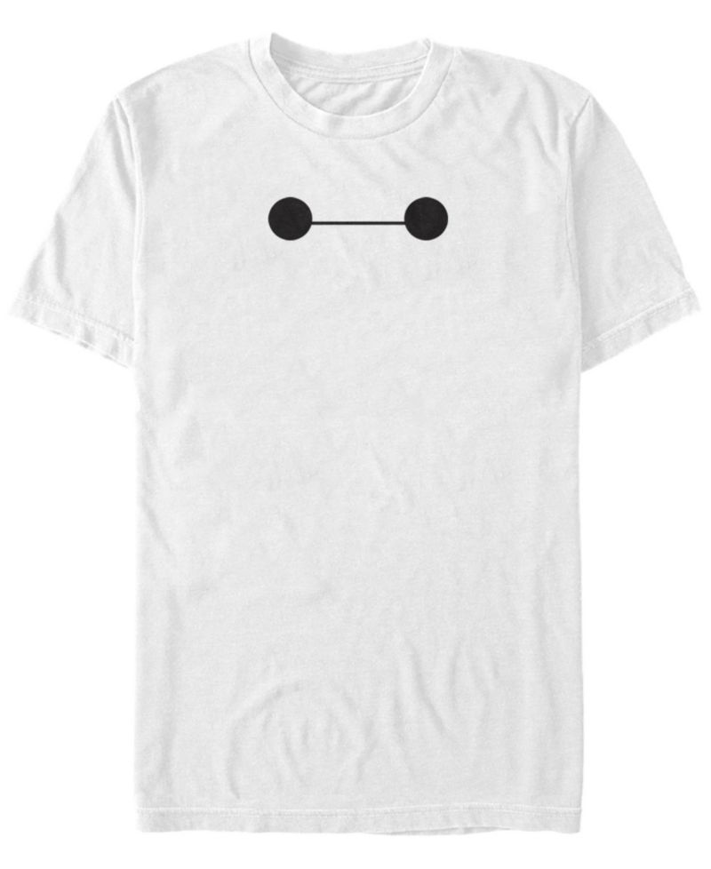 Disney Men's Big Hero 6 Baymax Big Face Costume Short Sleeve T-Shirt Short Sleeve T-Shirt