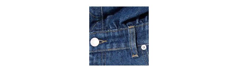 Women's Structured Shoulder Denim Playsuit