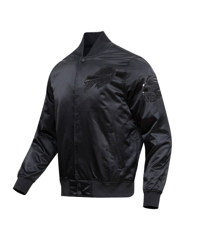 Men's Josh Allen Black Buffalo Bills Player Full-Snap Jacket