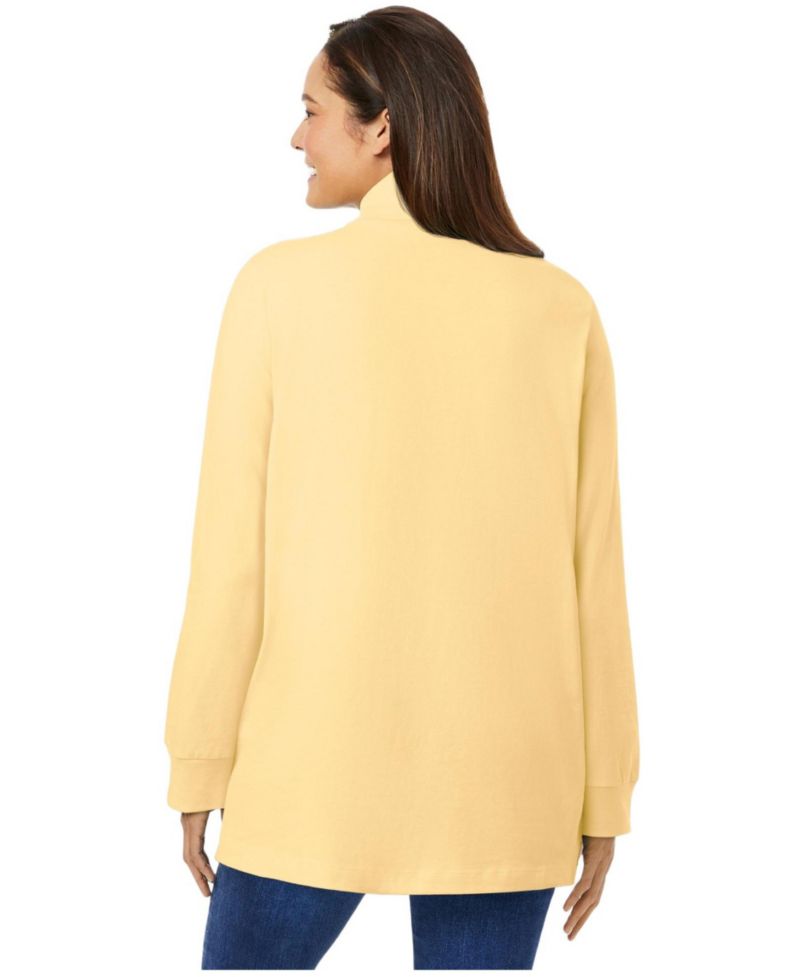 Women's Within Perfect Printed Three-Quarter Sleeve V-Neck Tee