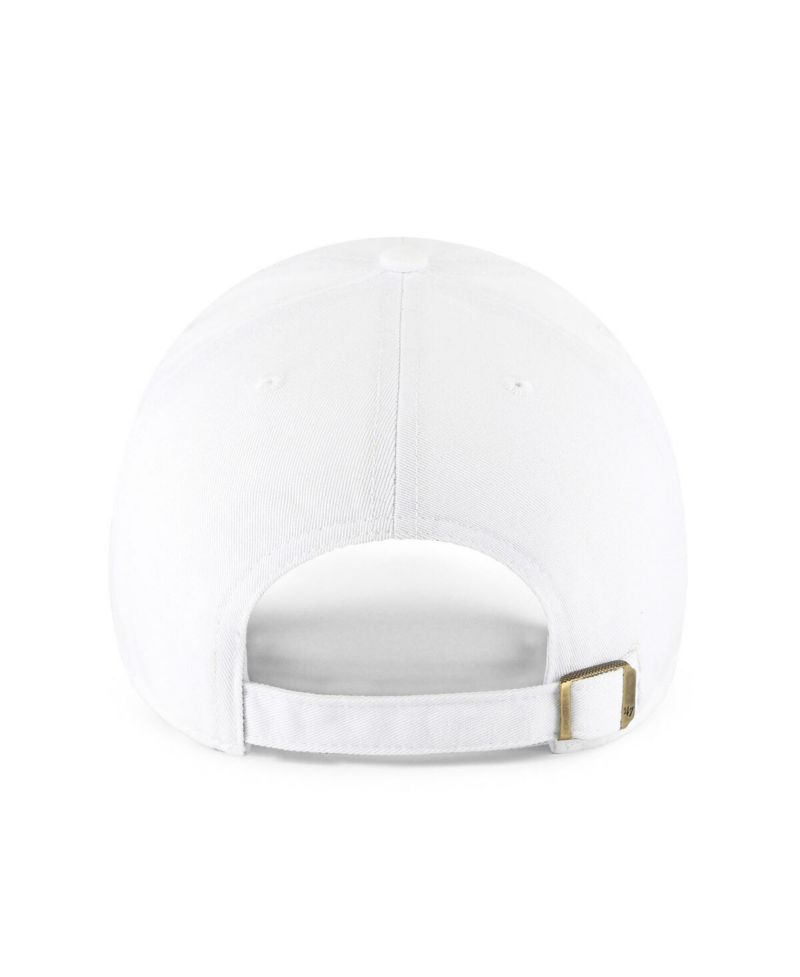 Men's White Utah Mammoth Clean Up Adjustable Hat