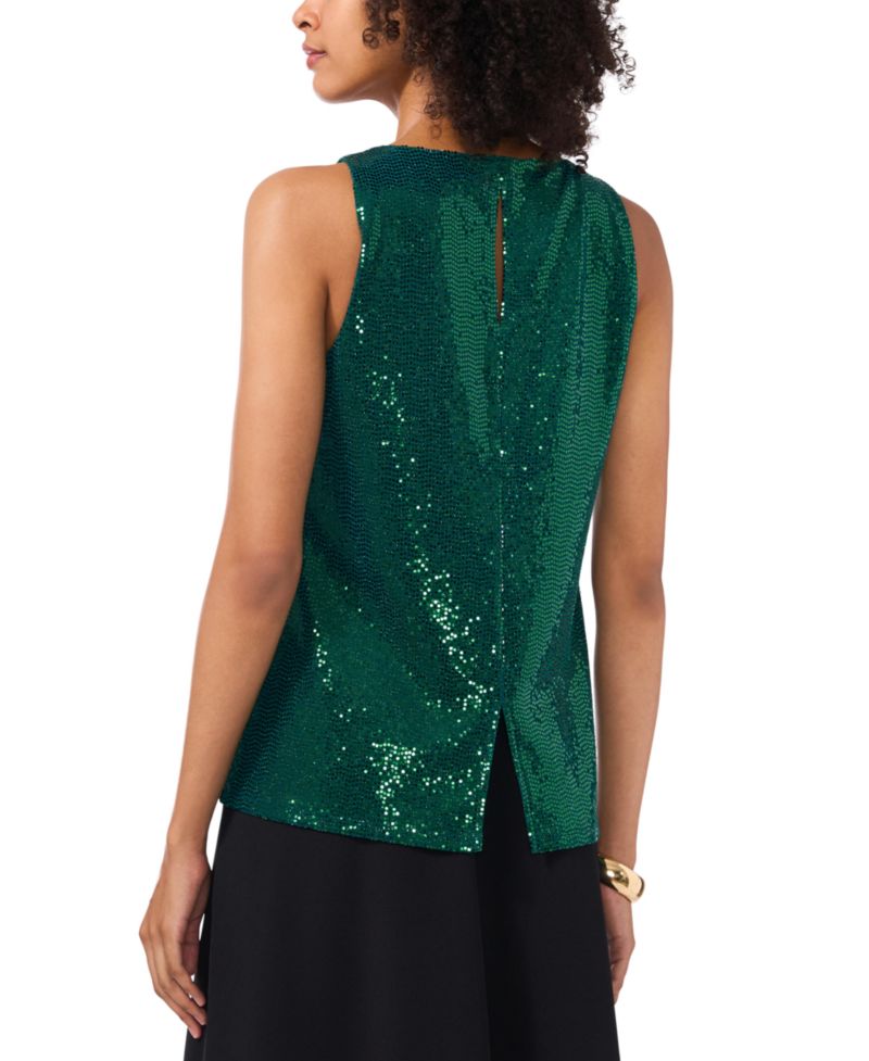 Women's Sequin Sleeveless Top