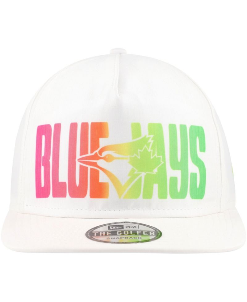 Men's White Toronto Blue Jays Spring Spectrum Golfer Snapback Hat