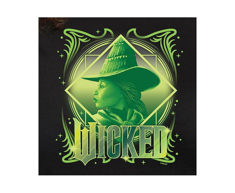 Plus Size Wicked Elphaba Graphic Crew Neck T-Shirt