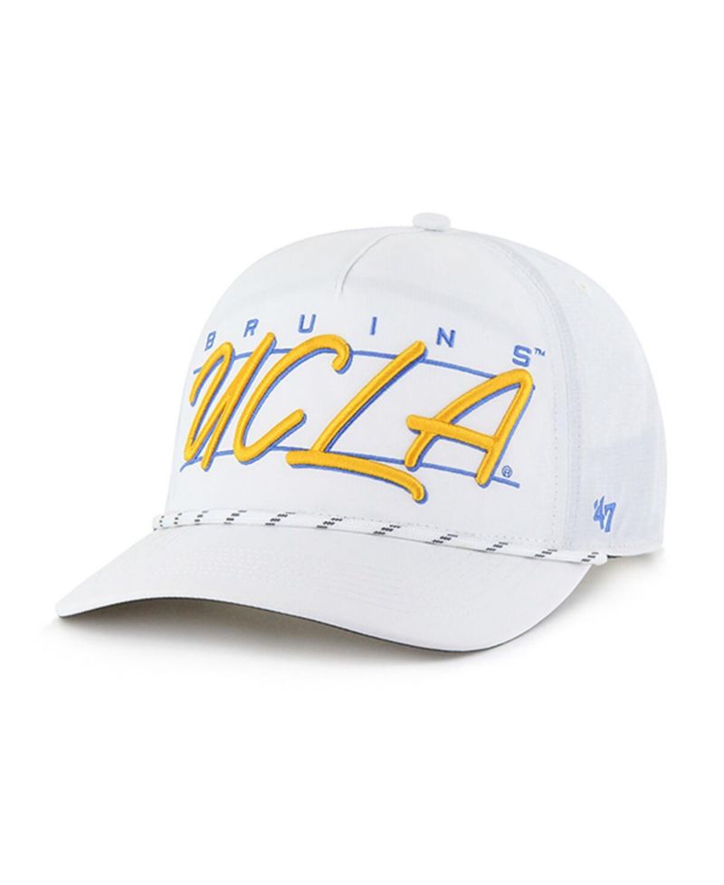 Men's White UCLA Bruins Condor Hitch Brrr Adjustable Hat