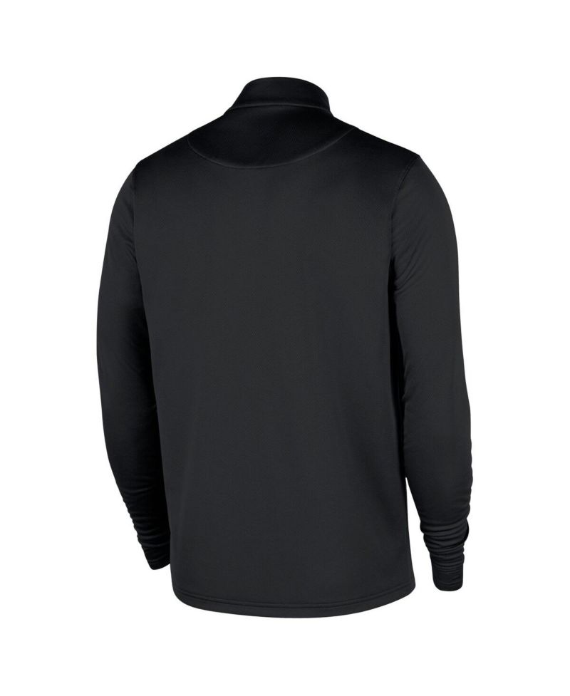 Men's Black Orlando Magic 2025/26 Authentic Coaches Quarter-Zip Dri-Fit Sweatshirt