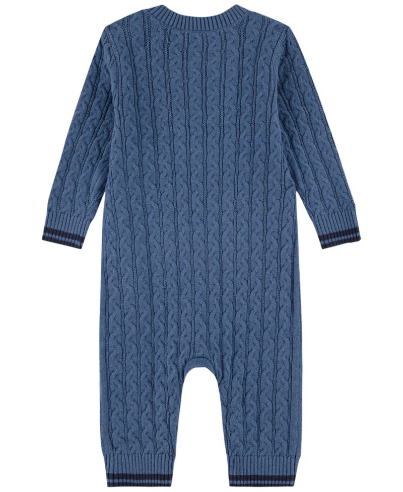 Baby Boys' Crewneck Sweater Coverall