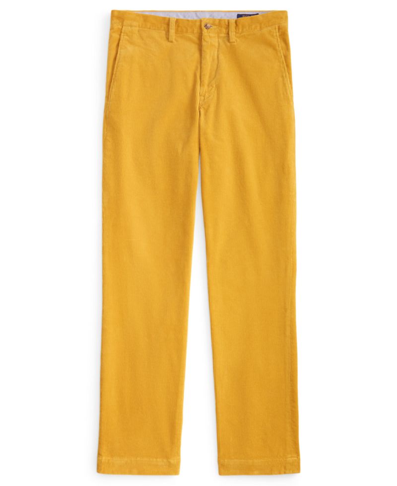 Men's Stretch Straight-Fit Corduroy Pants
