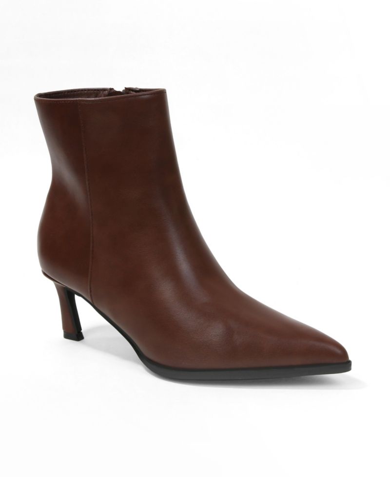 Women's Adina Pointed Toe Kitten Heel Ankle Boots