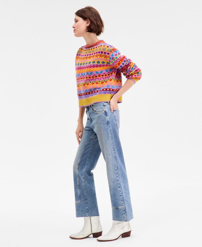 Women's We The Free Risk Taker Mid-Rise Straight-Leg Jeans