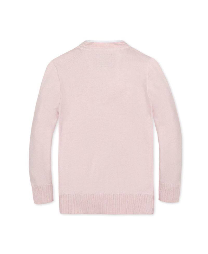Hope and Henry Boys' Organic Long Sleeve Tipped Cardigan Sweater, Kids
