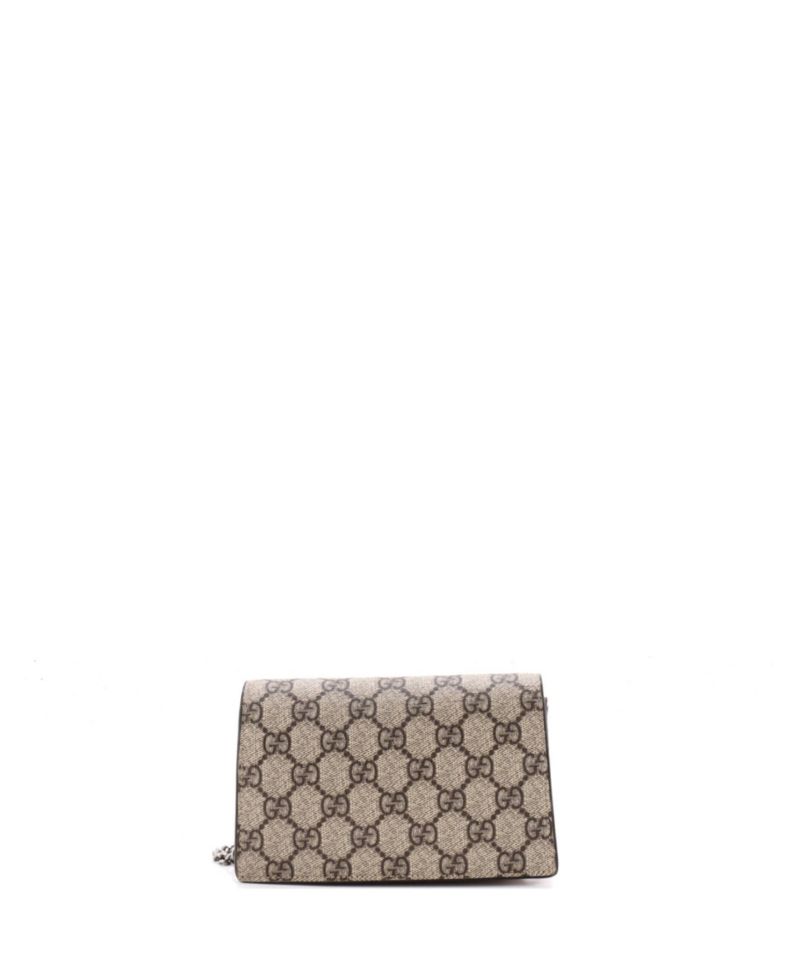 Super Mini Dionysus GG Coated Canvas Crossbody Bag