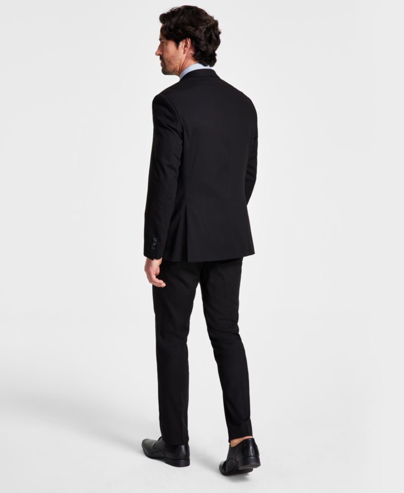 Men's Slim-Fit Techni-Cole Suit Separates Vest