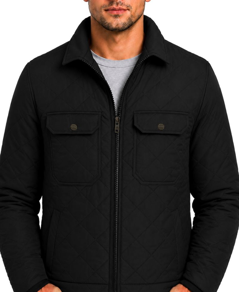 Men's Diamond Quilted Lightweight Jacket