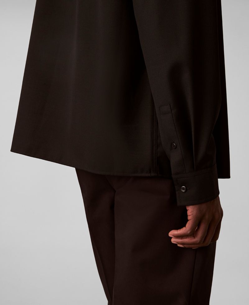 Men's Travel Twill Regular-Fit Shirt