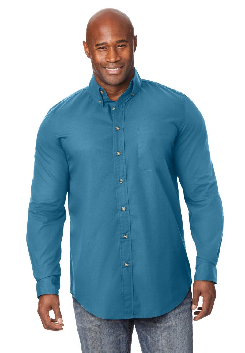 Men's Long Sleeve Wrinkle Free Sport Shirt