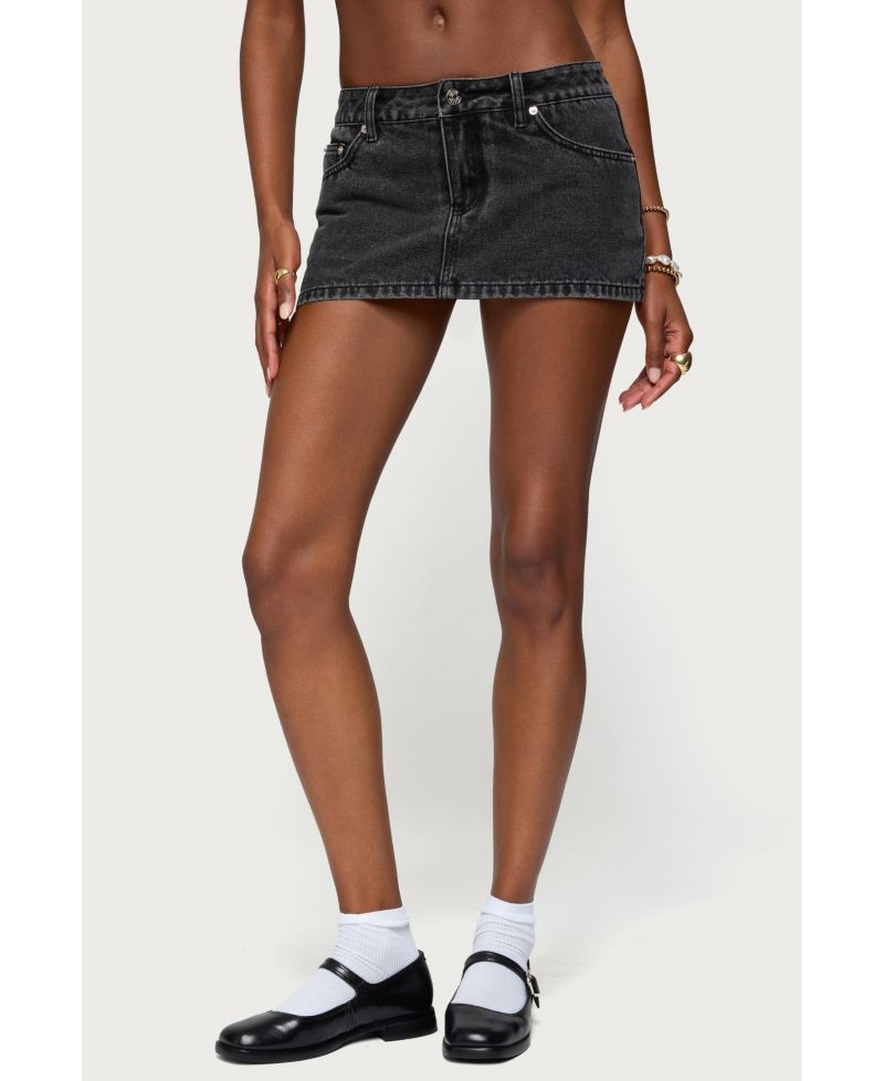Women's Camelia Denim Mini Skirt
