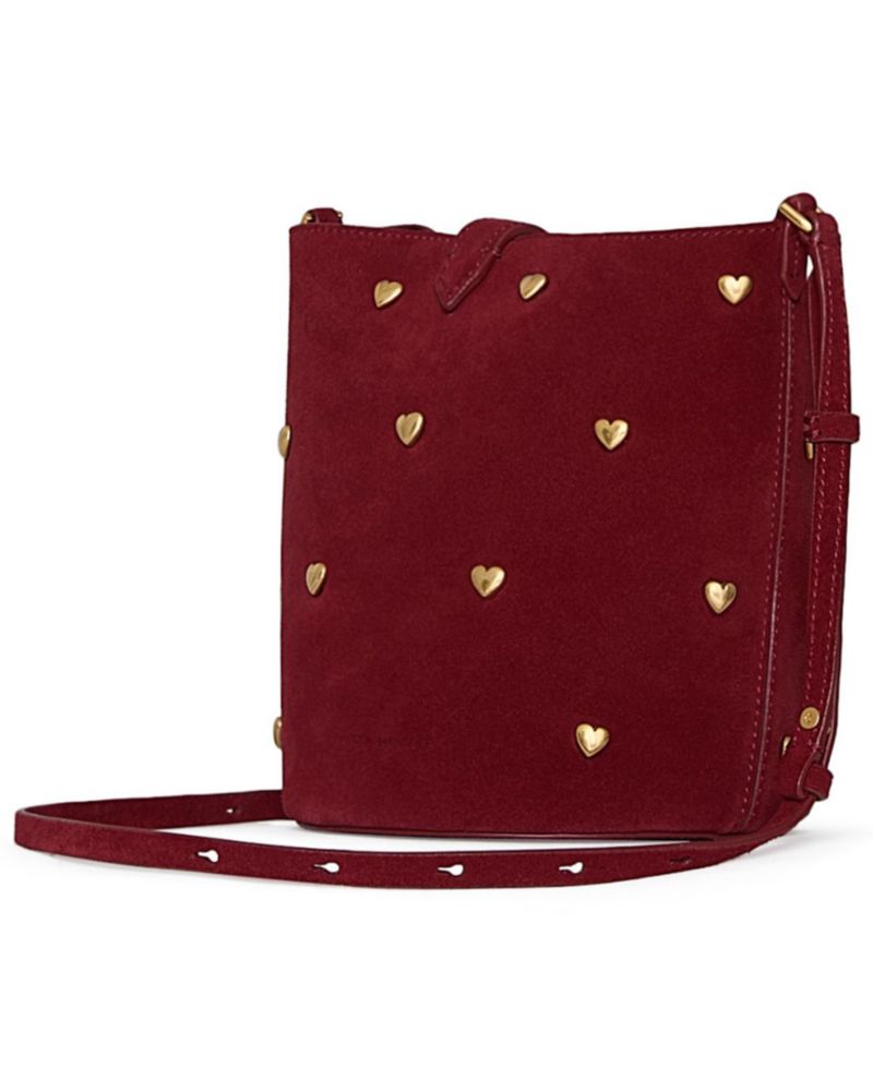 Mini Heart Bucket Handbag