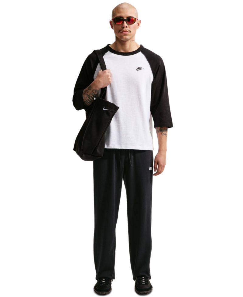 Sportswear Club Men's Varsity Open-Hem Pants