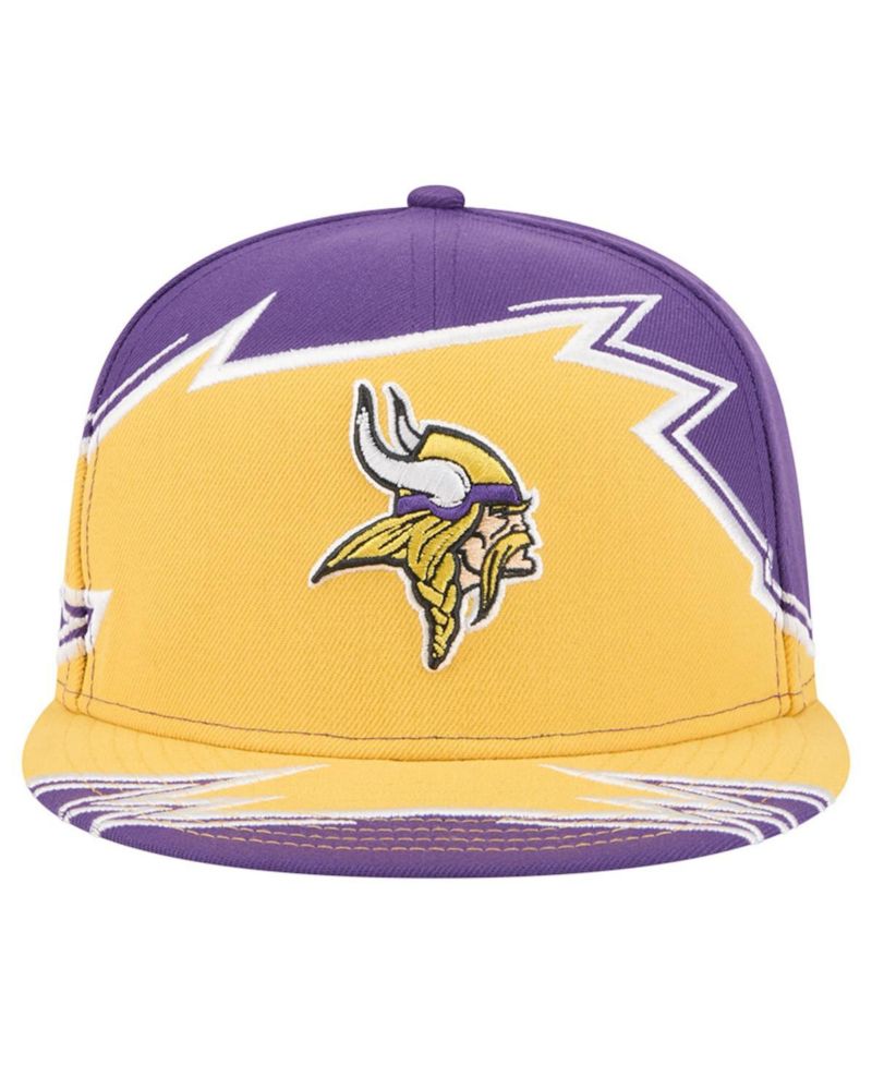 Men's Purple/Gold Minnesota Vikings Break 59FIFTY Fitted Hat