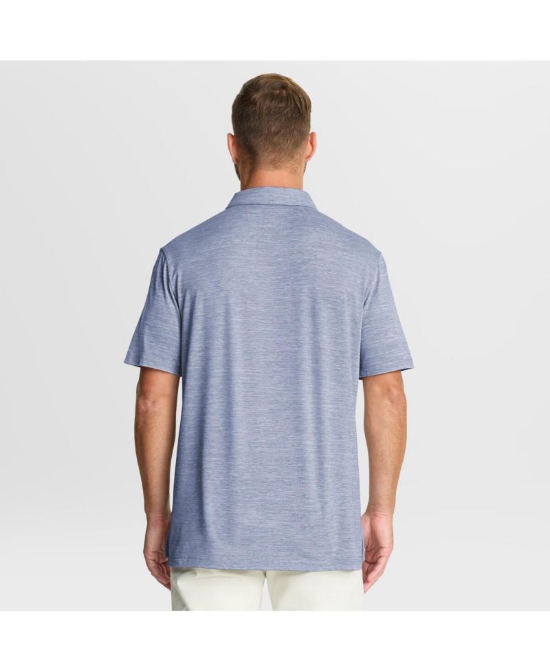 Men's Navy Team USA Clutch Polo Shirt