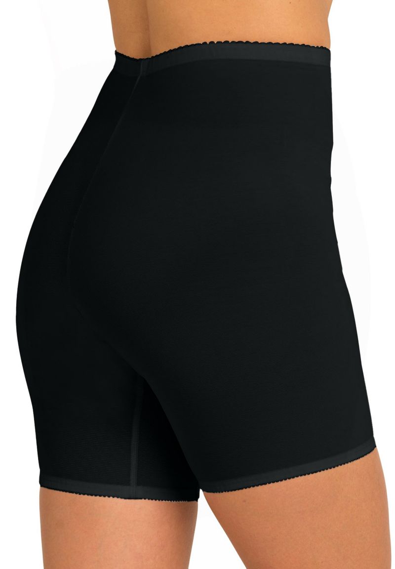 Plus Size High-Waist Power Mesh Long Leg Shaper