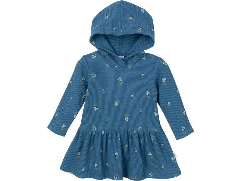 Baby Girls Long Sleeve Dress and Diaper Cover Set, 2 Piece