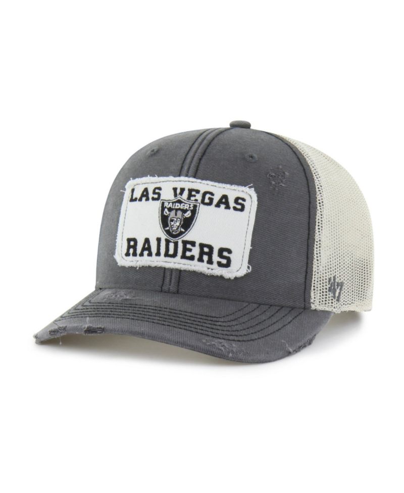 Men's Las Vegas Raiders Egremont Adjustable Trucker Hat