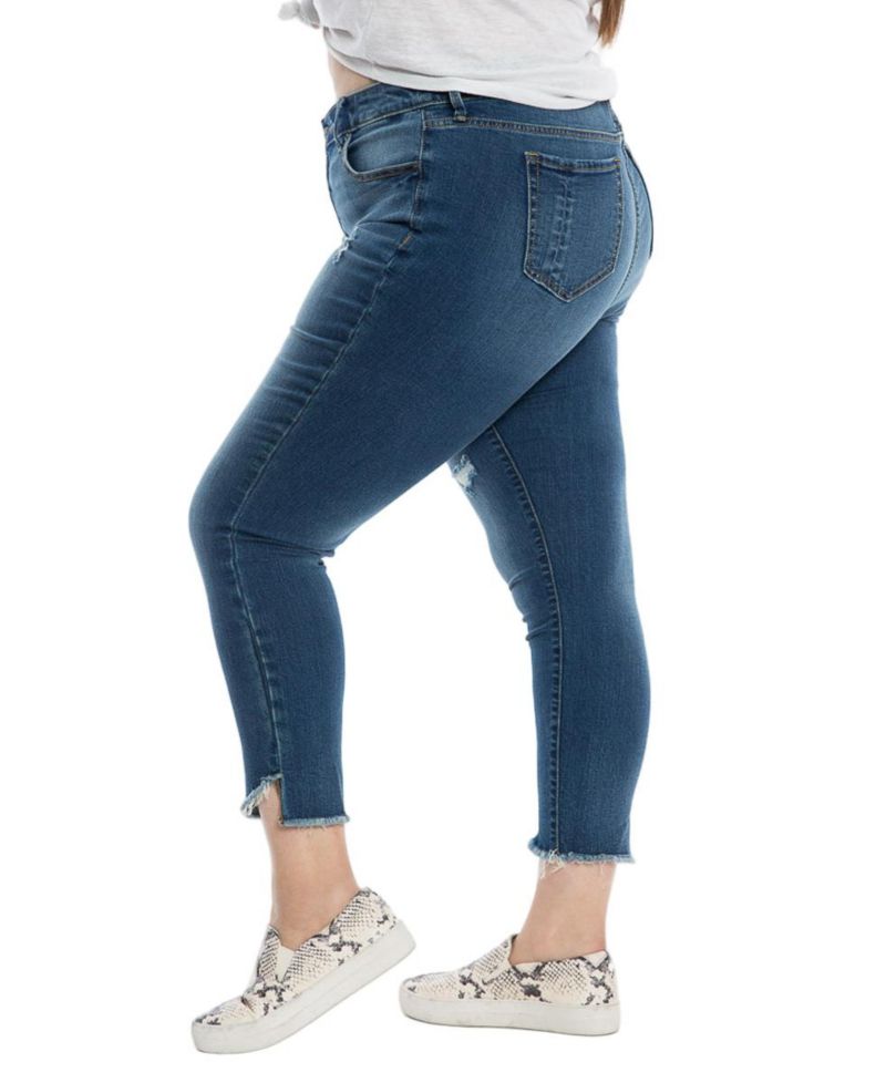 Women's Denim High Rise Ankle Skinny Jeans