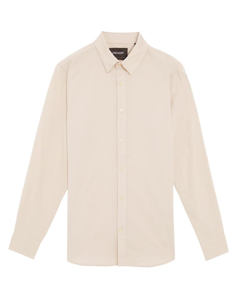 Men's Long Sleeve Micro Corduroy Shirt