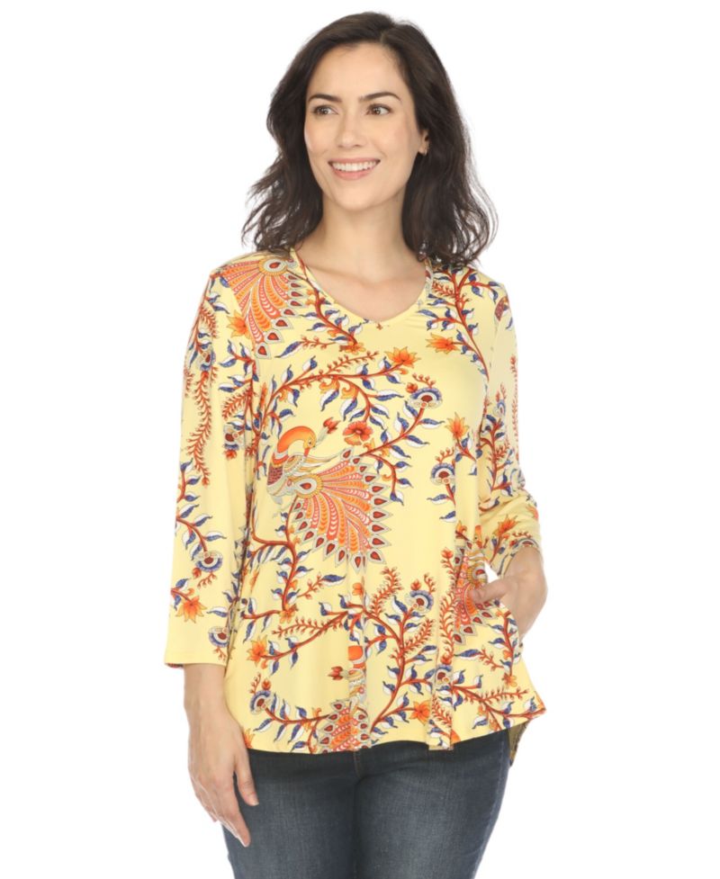 Women's Vibrant Boho Swing Top
