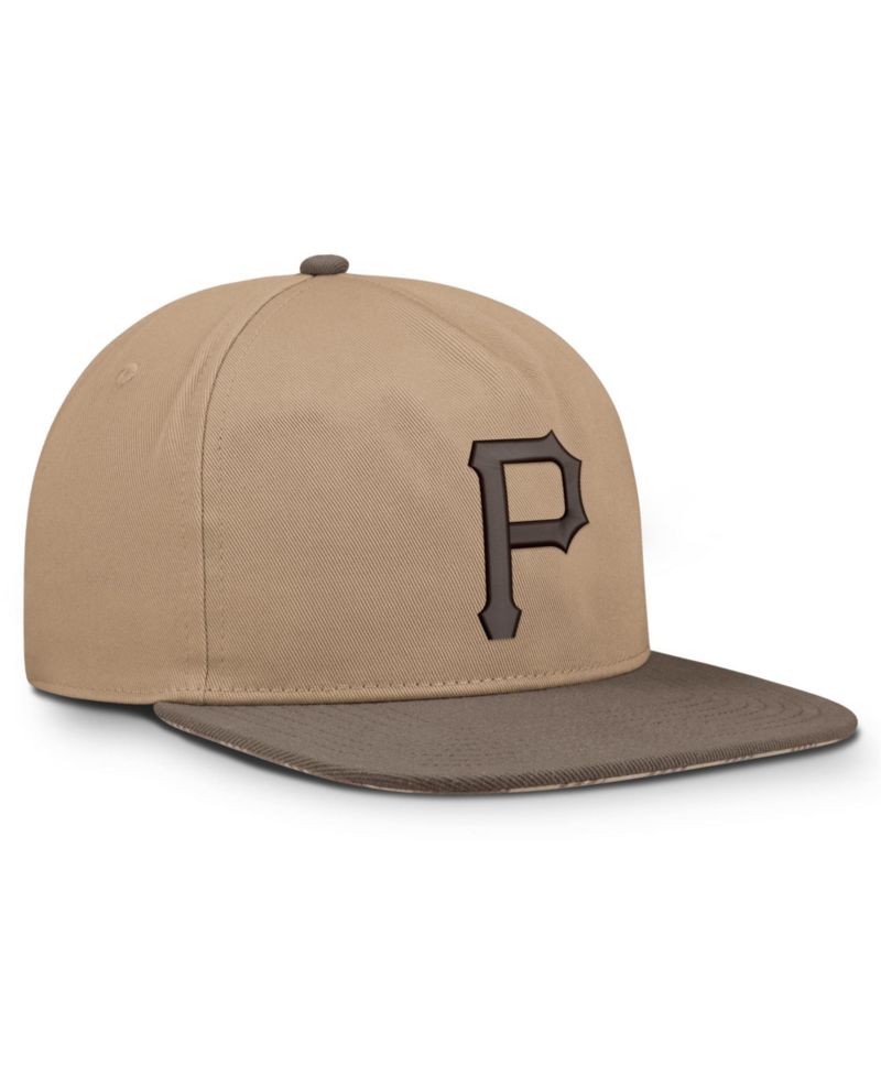 Men's Light Brown Pittsburgh Pirates Statement Adjustable Hat