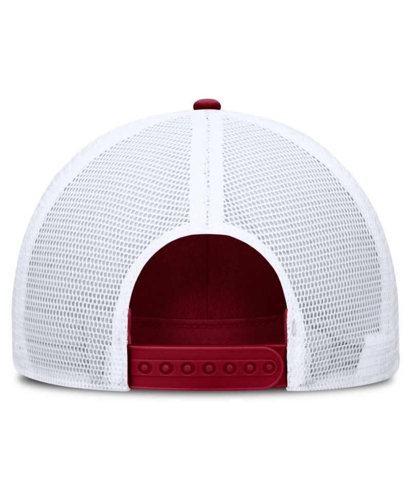 Men's Cardinal/White USC Trojans 2025 On-Field Rise Engineered Trucker Adjustable Hat