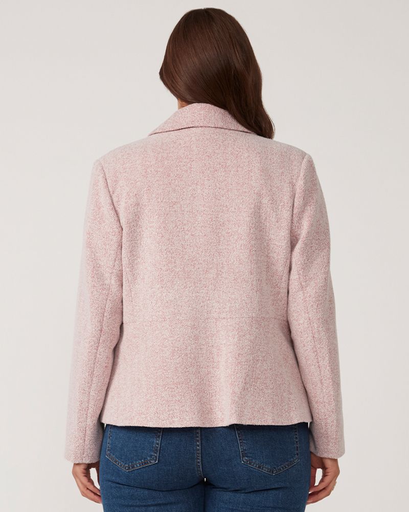 Women's Cropped Floater Single-Breasted Short Coat