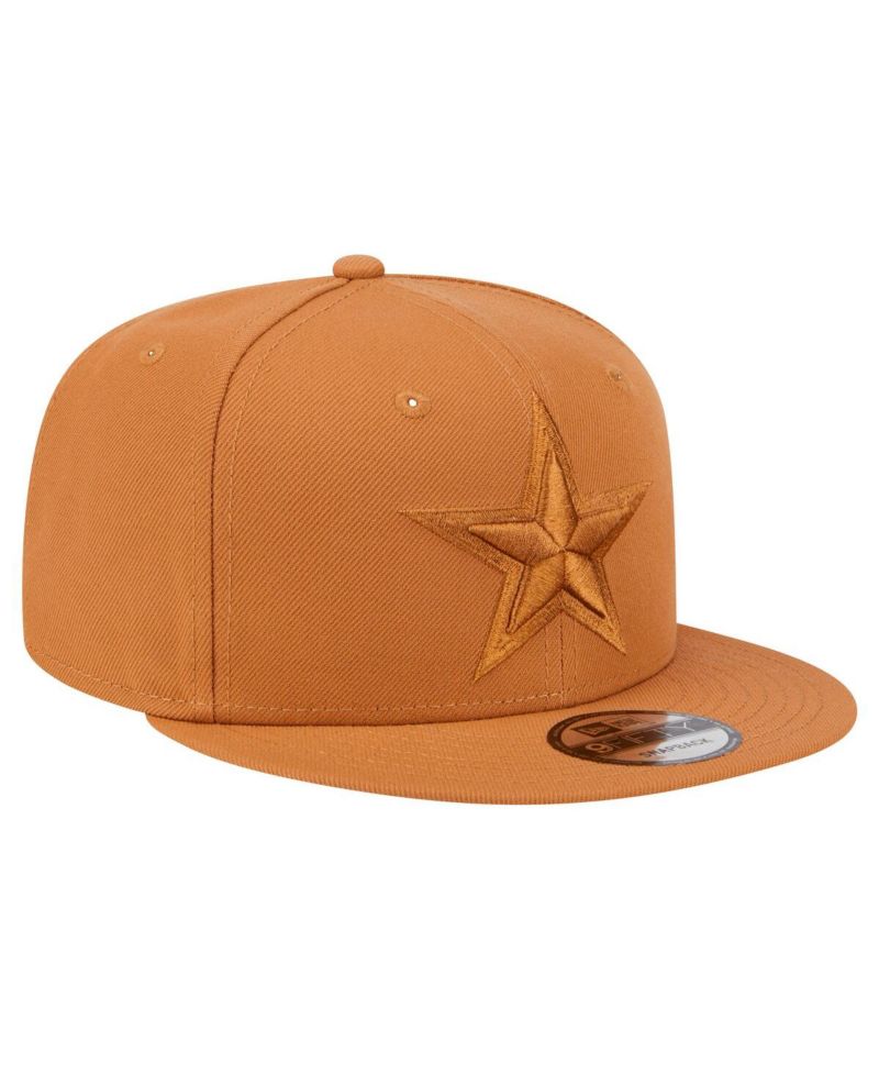 Men's Brown Dallas Cowboys Tonal Color Pack 9FIFTY Snapback Hat