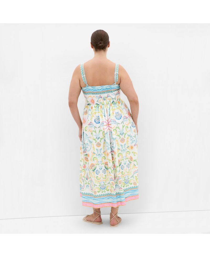 Women's Calissa Seascape Print Maxi Dress