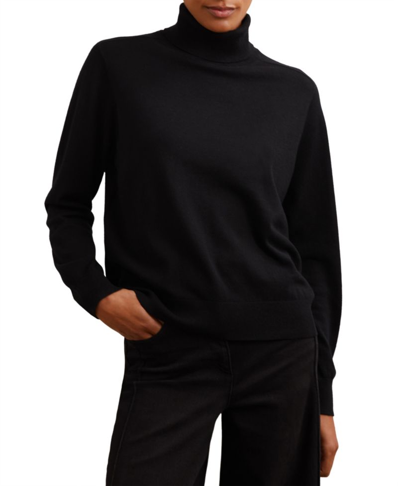 Women's Wendy Turtleneck Merino Wool Sweater