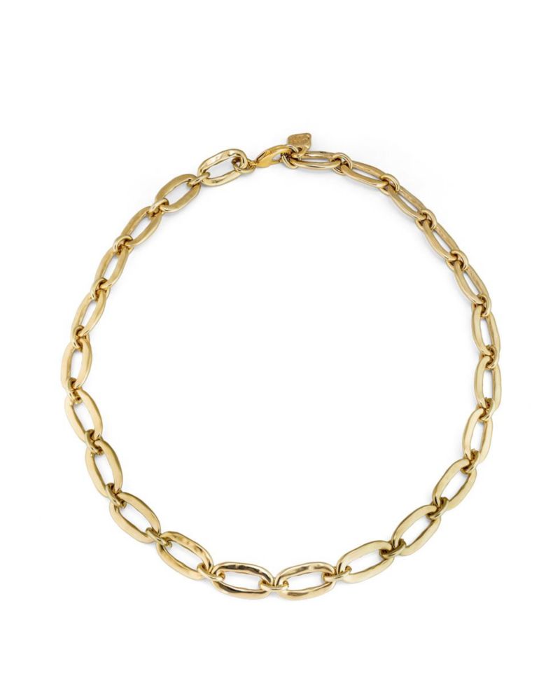 Link Shape Classic Carabiner Necklace
