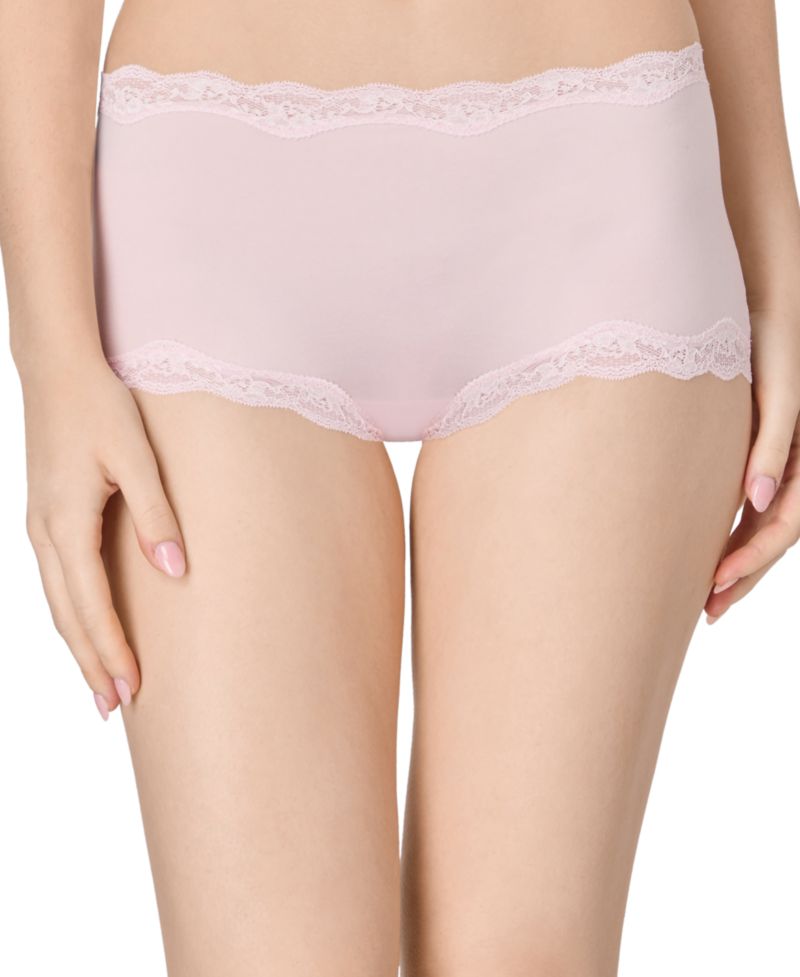 Women's Everyday Pretty Lace Mid-Rise Boyshort Panty DMPLBS