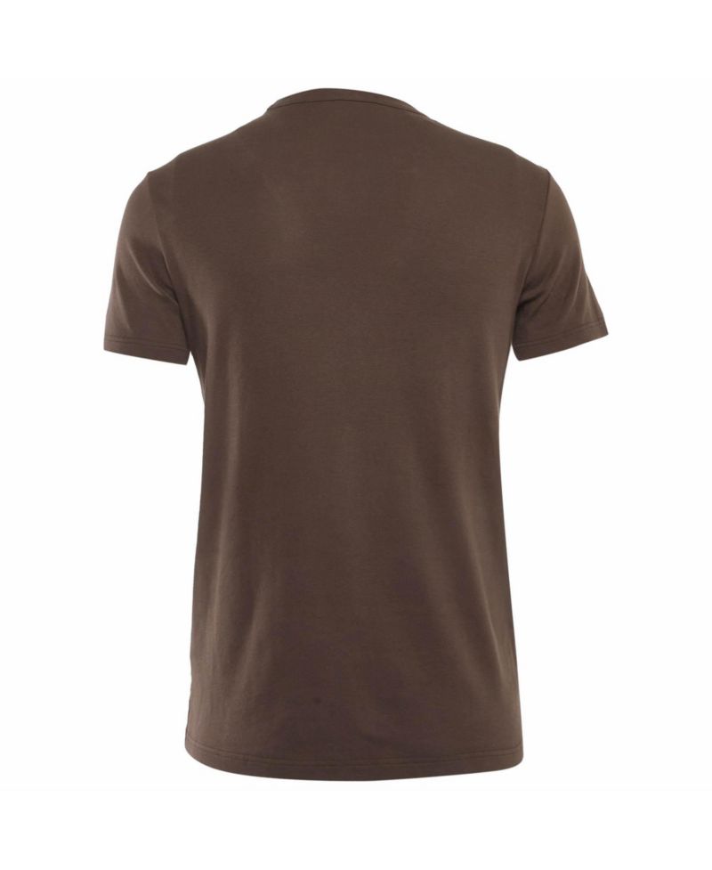 Women's Solid Cotton Knit Crewneck T-Shirt