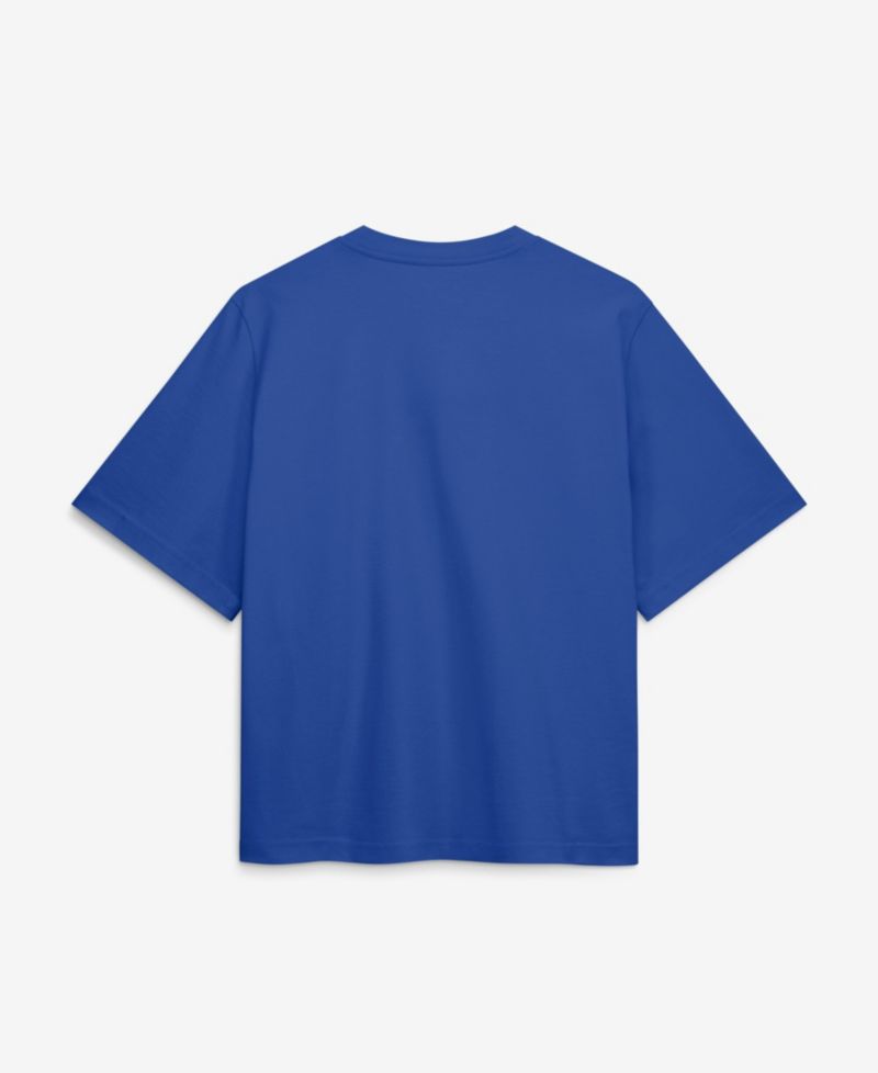 Women's Royal Florida Gators Arch Logo Boxy T-Shirt