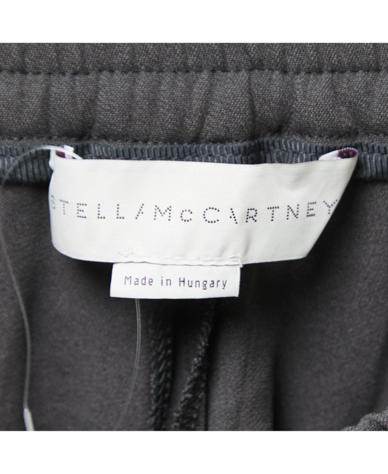 Women's Grey Crepe Tapered Leg Pants