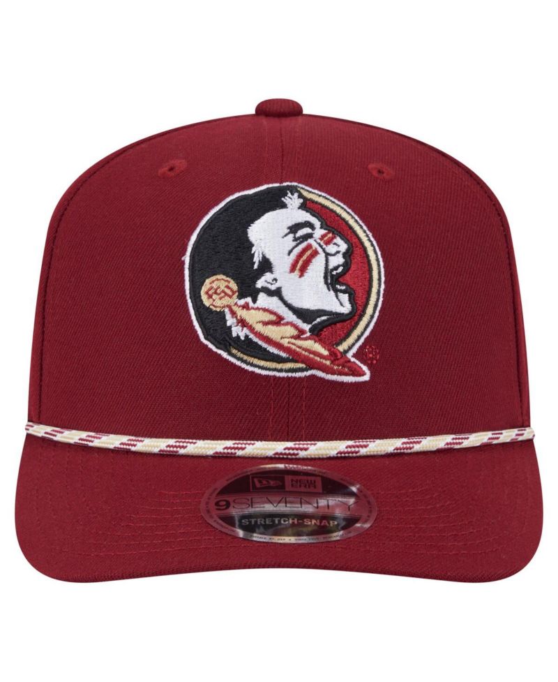 Men's Garnet Florida State Seminoles Game Day Multi-Rope 9SEVENTY Stretch-Snap Hat