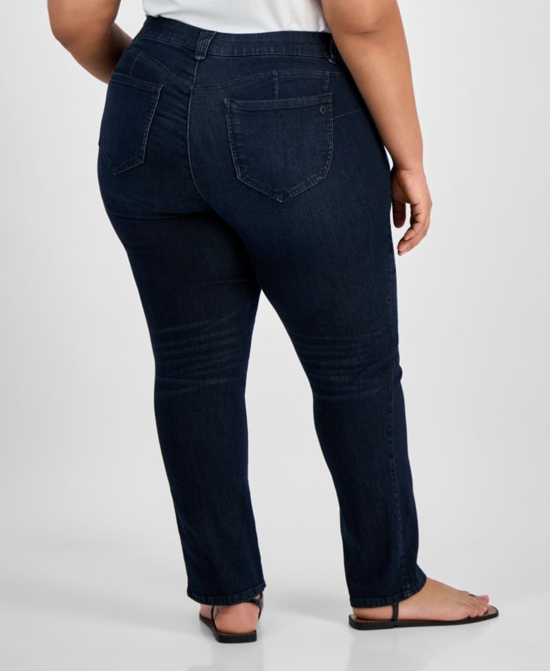Plus "Ab" Solution Straight Leg Jean