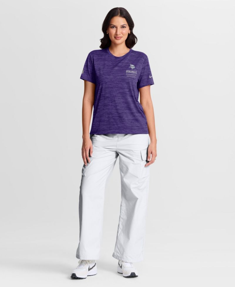 Women's Minnesota Vikings Sideline Velocity Dri-FIT T-Shirt