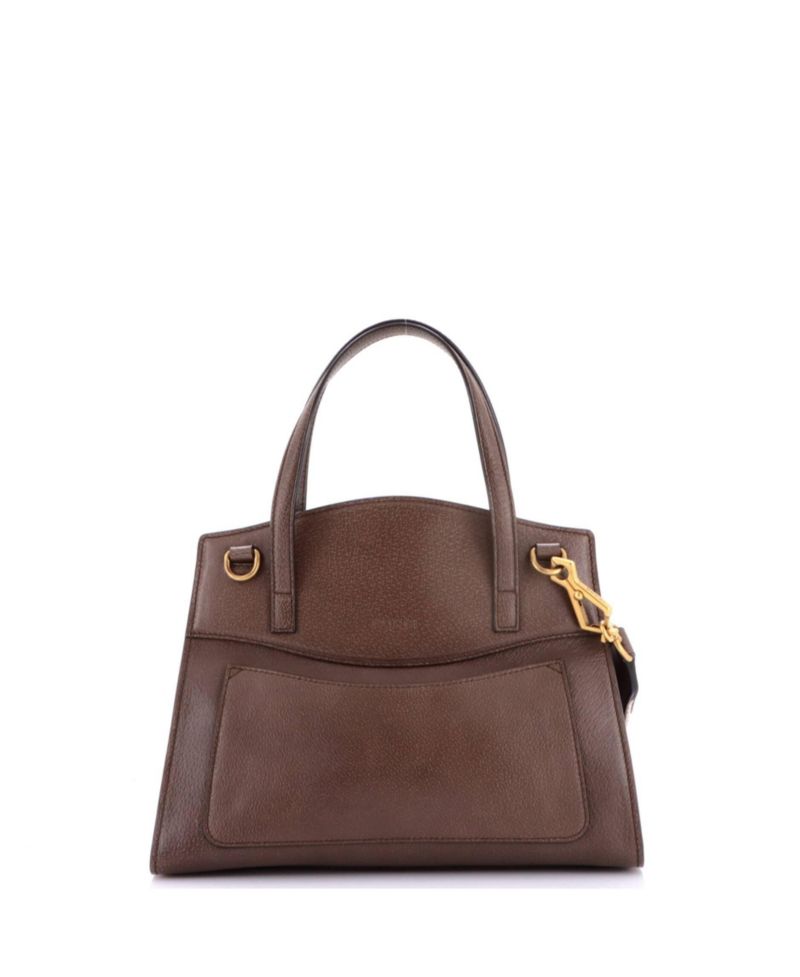 Medium Totem Top Handle Bag Leather