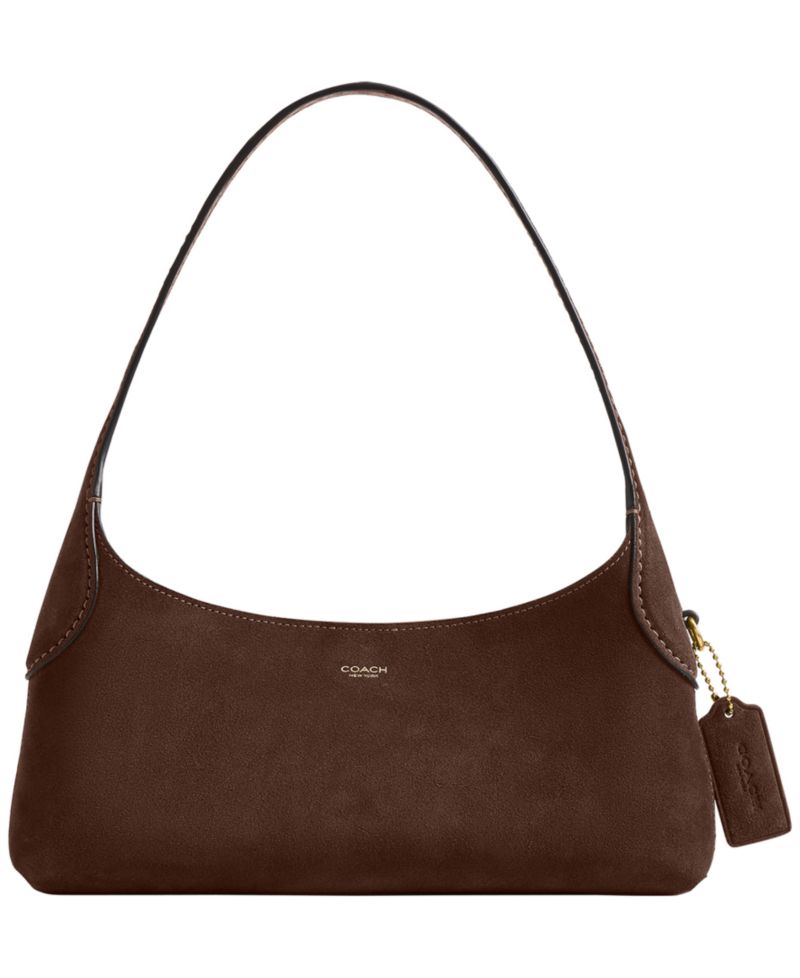 Brooklyn Small Suede Shoulder Bag 26