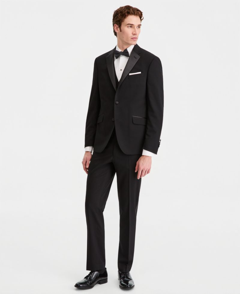 Men's Slim-Fit Techni-Cole Tuxedo Jacket