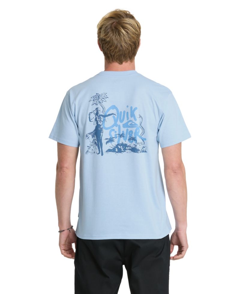 Men's Ringspun Cotton-Blend Crewneck T-Shirt